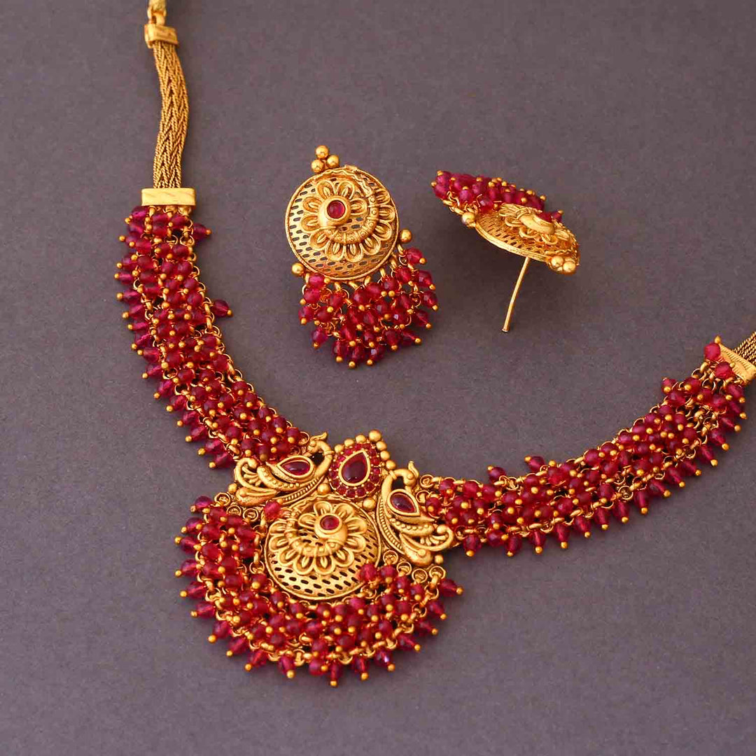 Rani Aashara Antique Jewellery Set- New Arrival