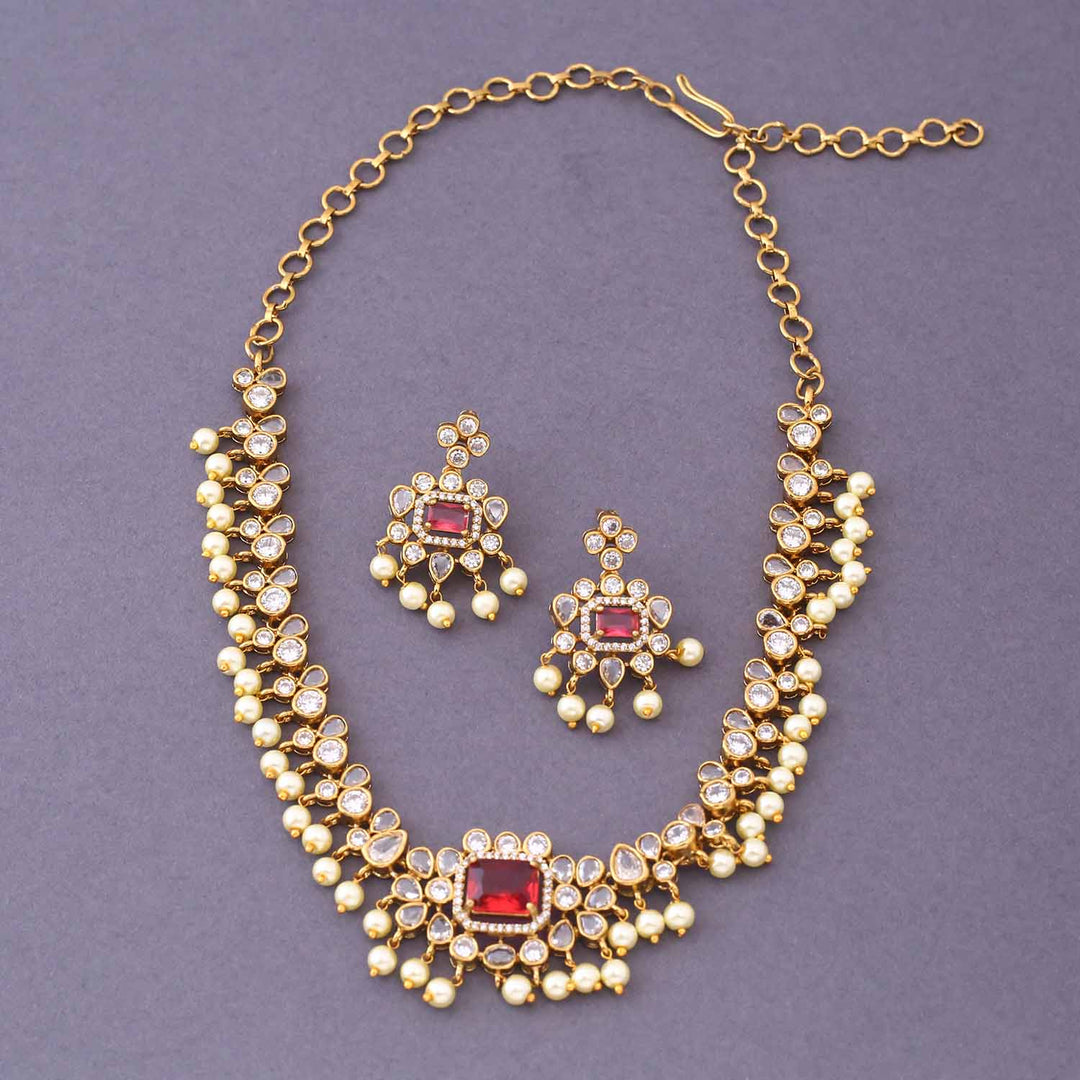 Rani Aavanya Antique Jewellery Set- New Arrival