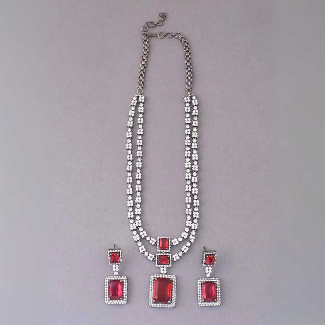 Rani Abigail  Zirconia Jewellery Set