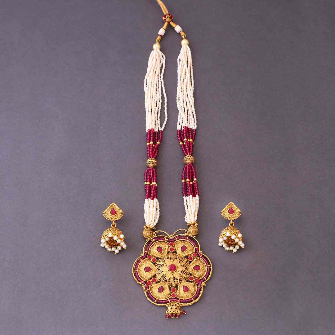 Rani Acyuta Antique Jewellery Set- New Arrival