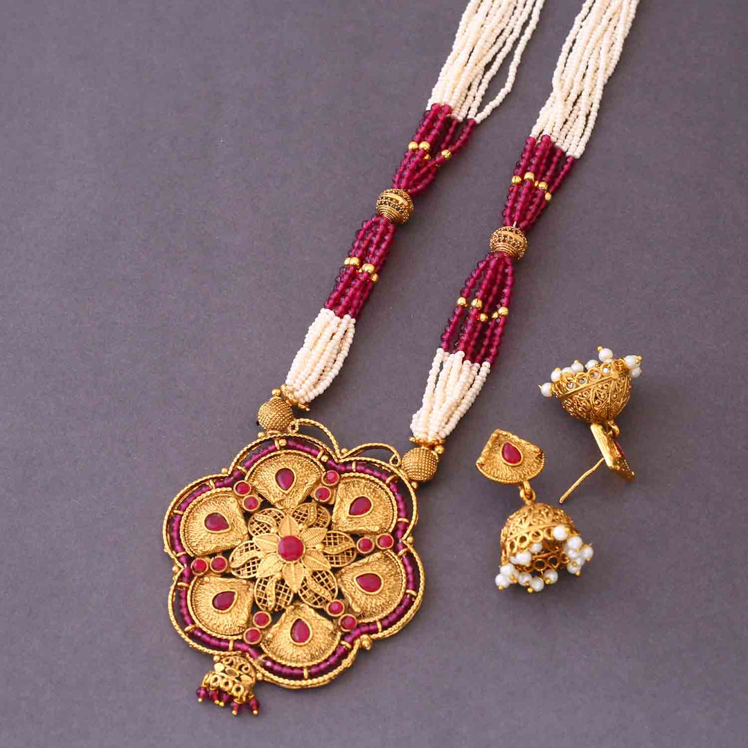 Rani Acyuta Antique Jewellery Set- New Arrival