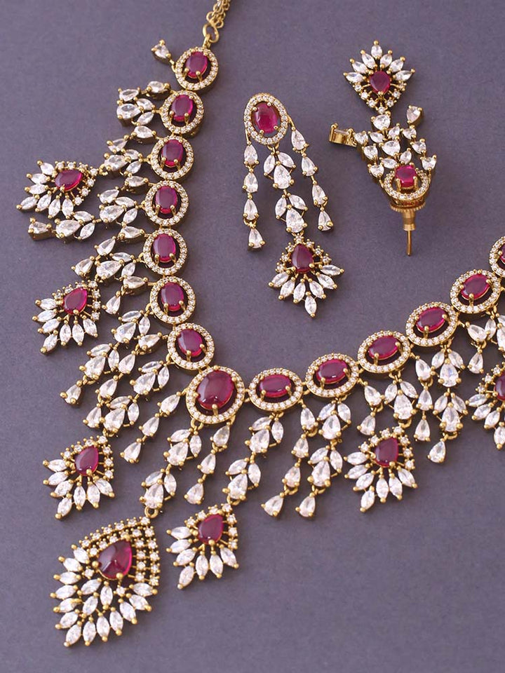 Rani Adee Zirconia Jewellery Set