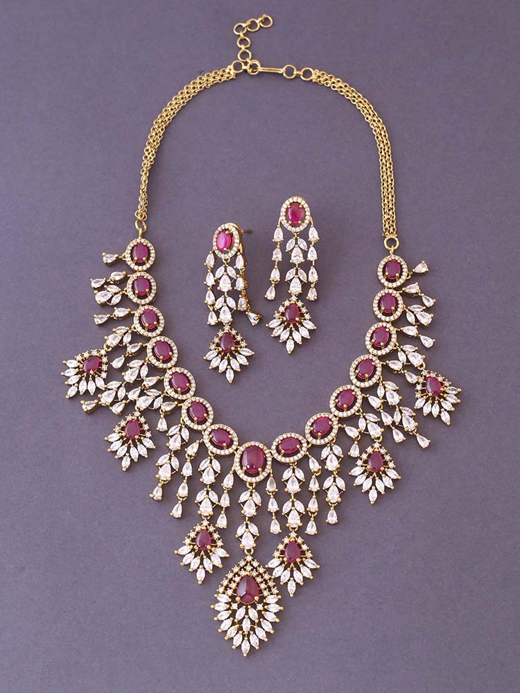 Rani Adee Zirconia Jewellery Set