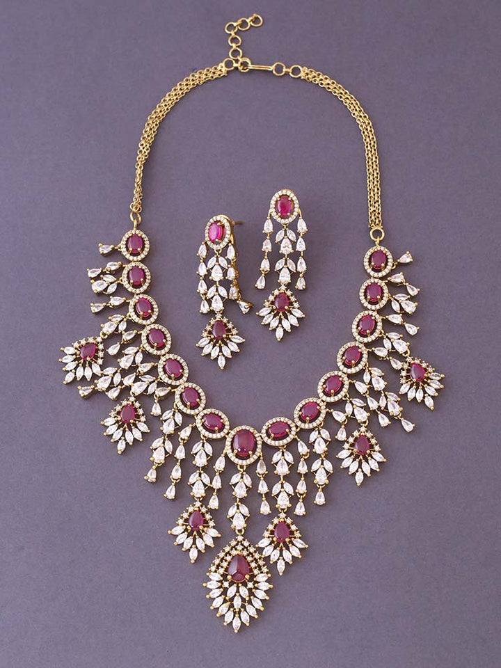 Rani Adee Zirconia Jewellery Set