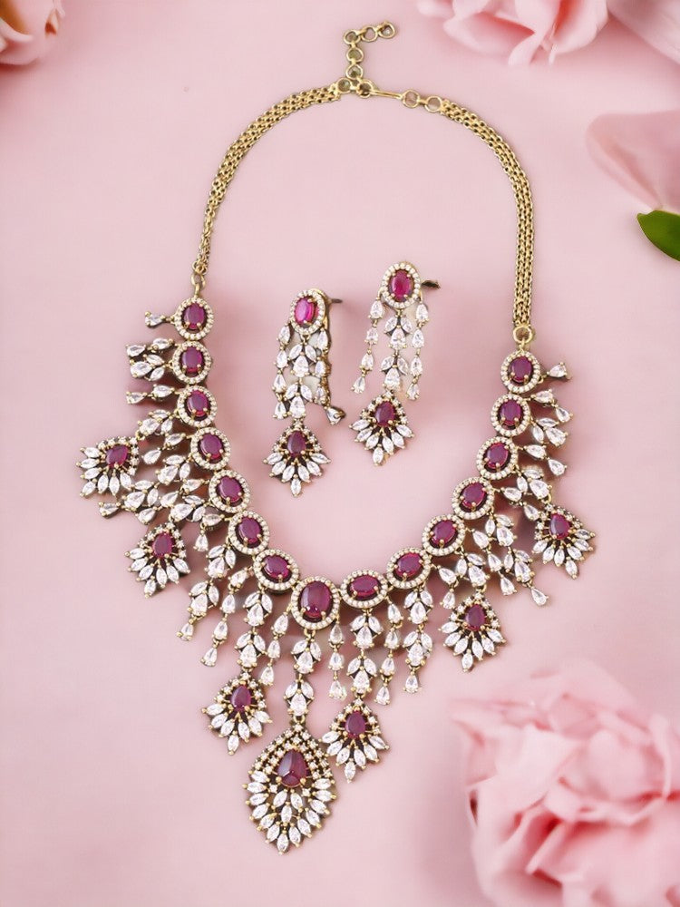 Rani Adee Zirconia Jewellery Set