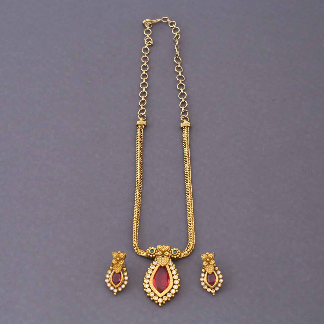 Rani Aishren Antique Jewellery Set - New Arrival