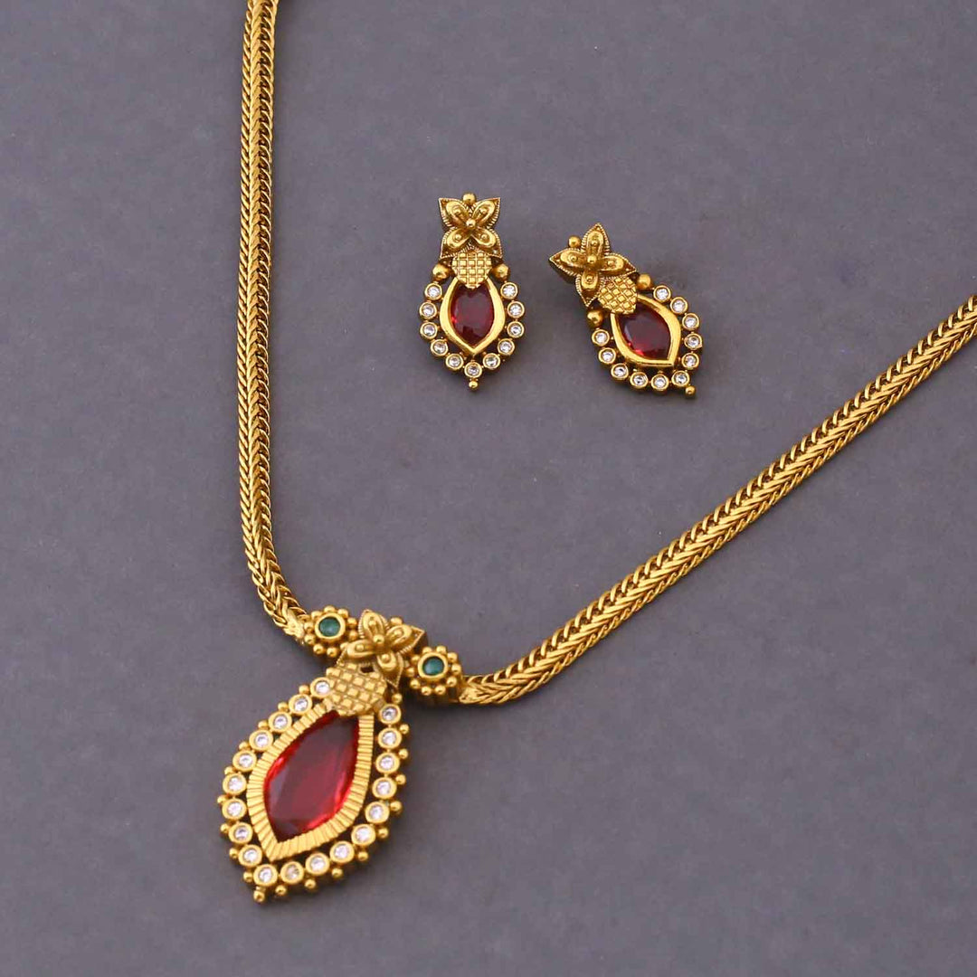 Rani Aishren Antique Jewellery Set - New Arrival