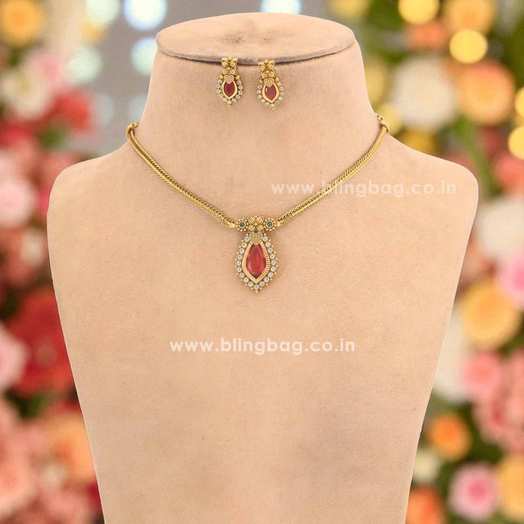 Rani Aishren Antique Jewellery Set - New Arrival