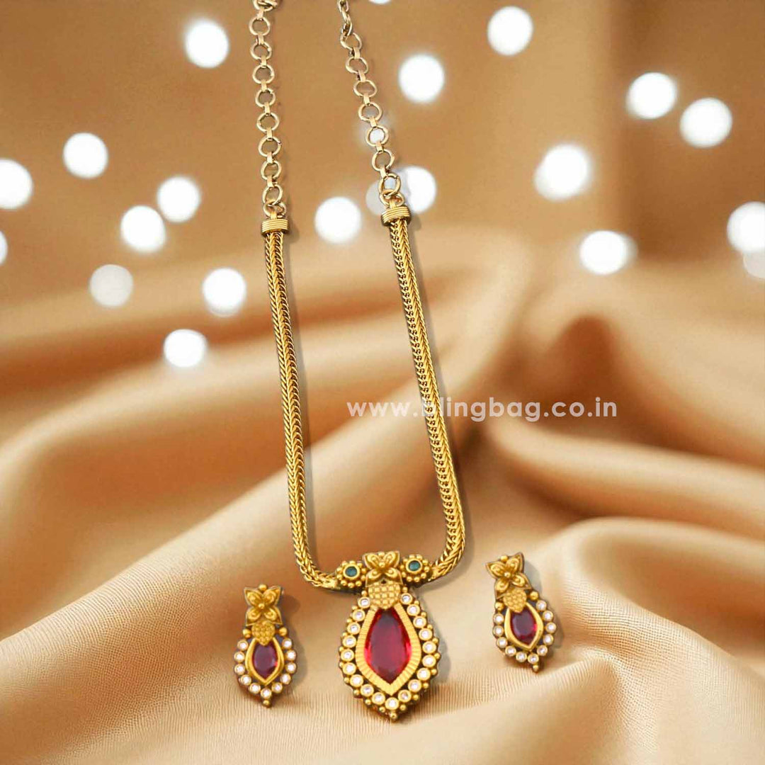 Rani Aishren Antique Jewellery Set - New Arrival