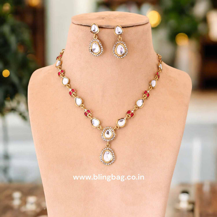 Rani Ambikaa Kundan Jewellery Set