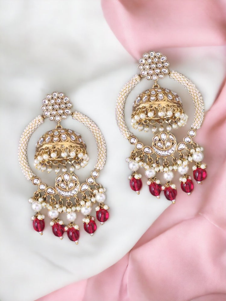 Rani Anusya Ethnic Jhumkis
