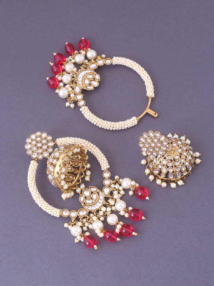 Rani Anusya Ethnic Jhumkis