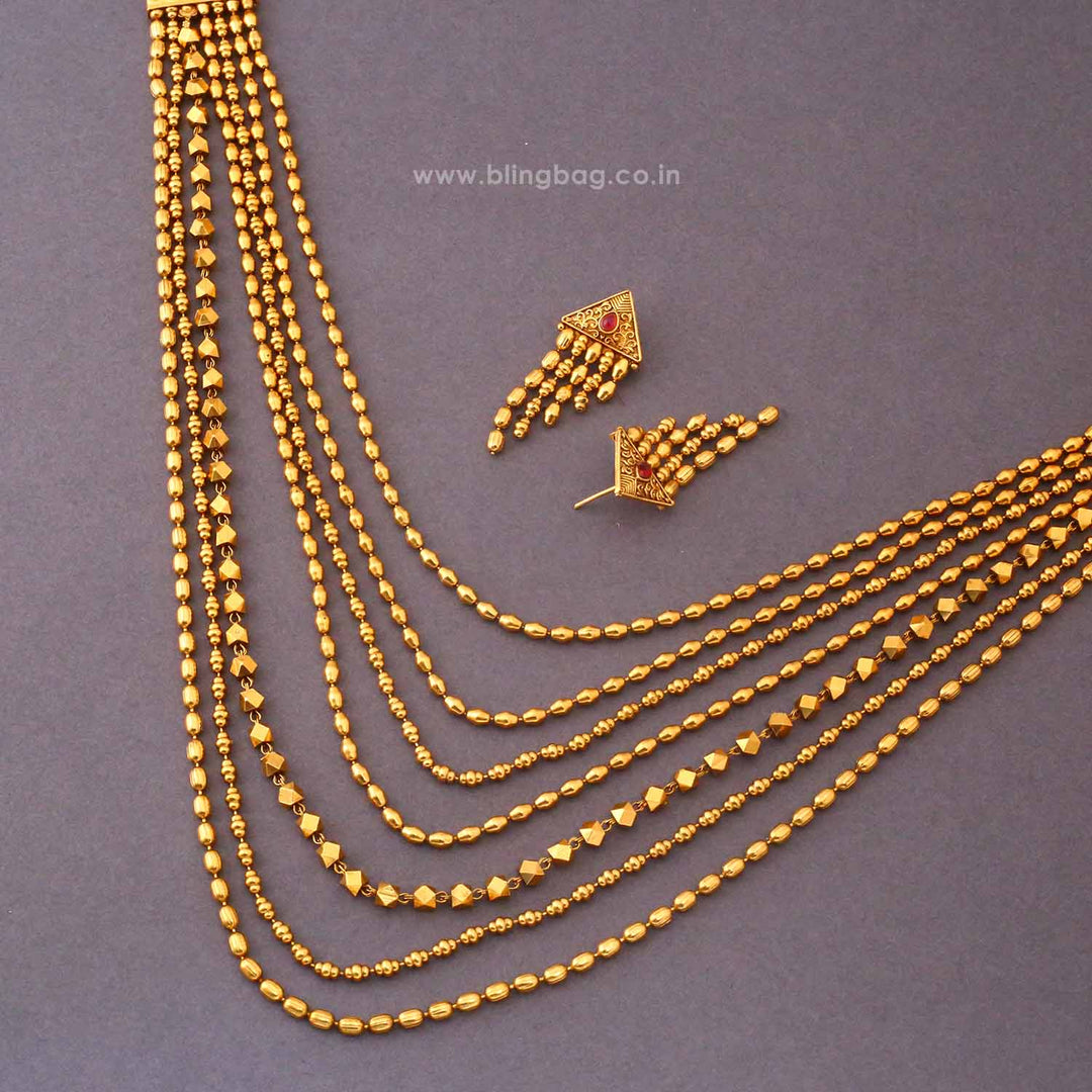 Rani Anvini Antique Jewellery Set- New Arrival