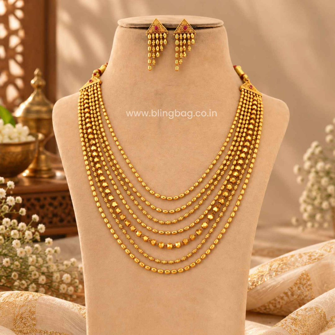Rani Anvini Antique Jewellery Set- New Arrival