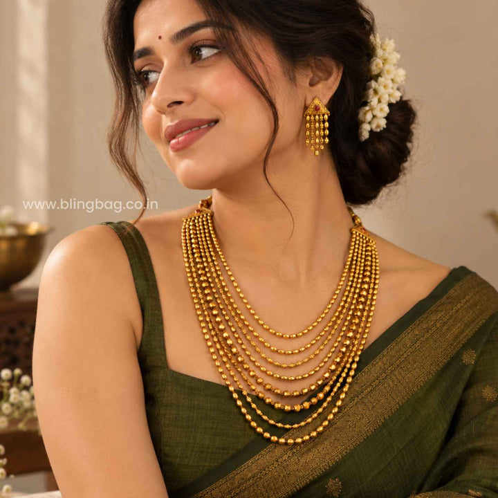 Rani Anvini Antique Jewellery Set- New Arrival