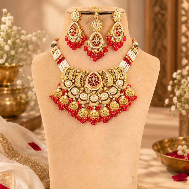Rani Aranya Kundan Jewellery Set - New Arrival