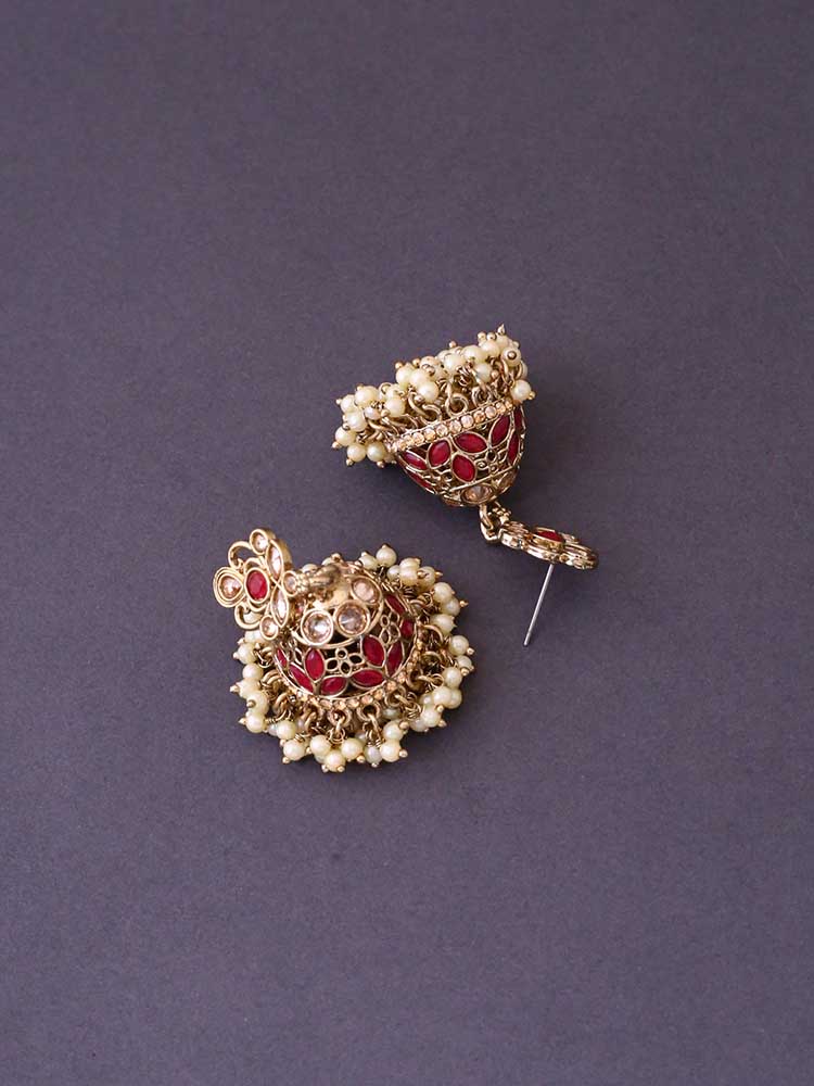 Rani Aranyika Jhumkis