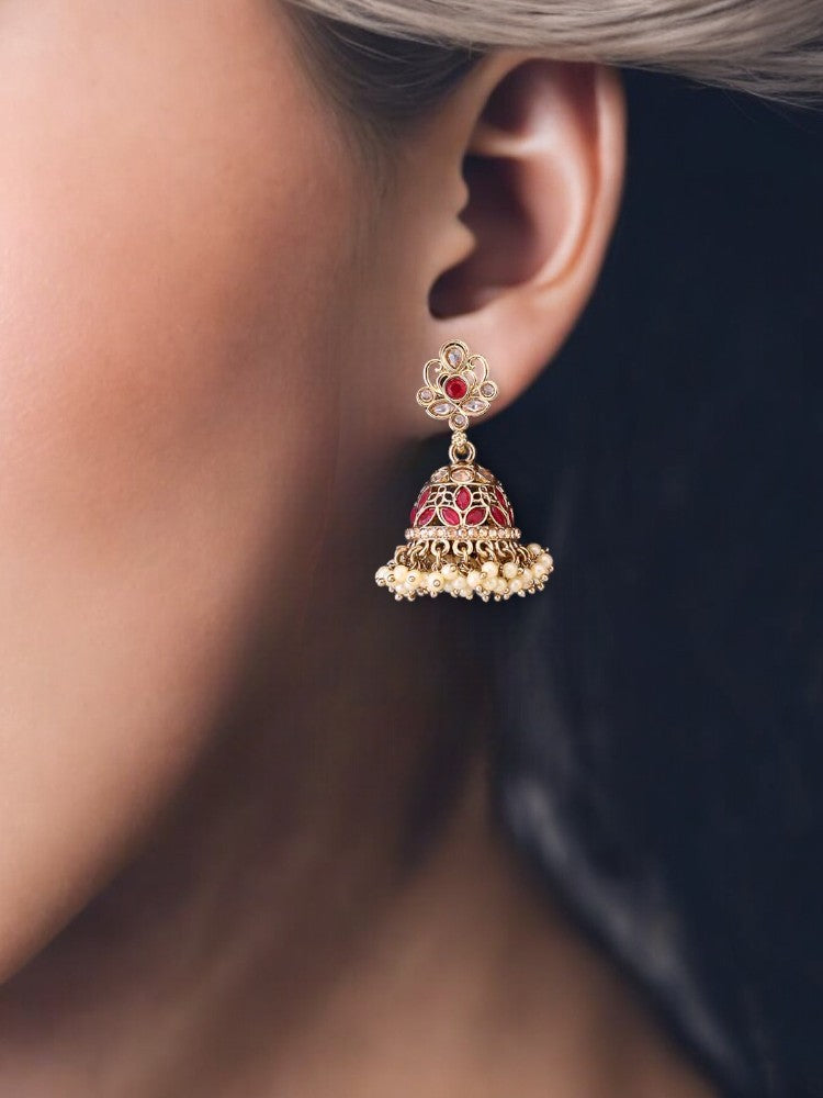 Rani Aranyika Jhumkis