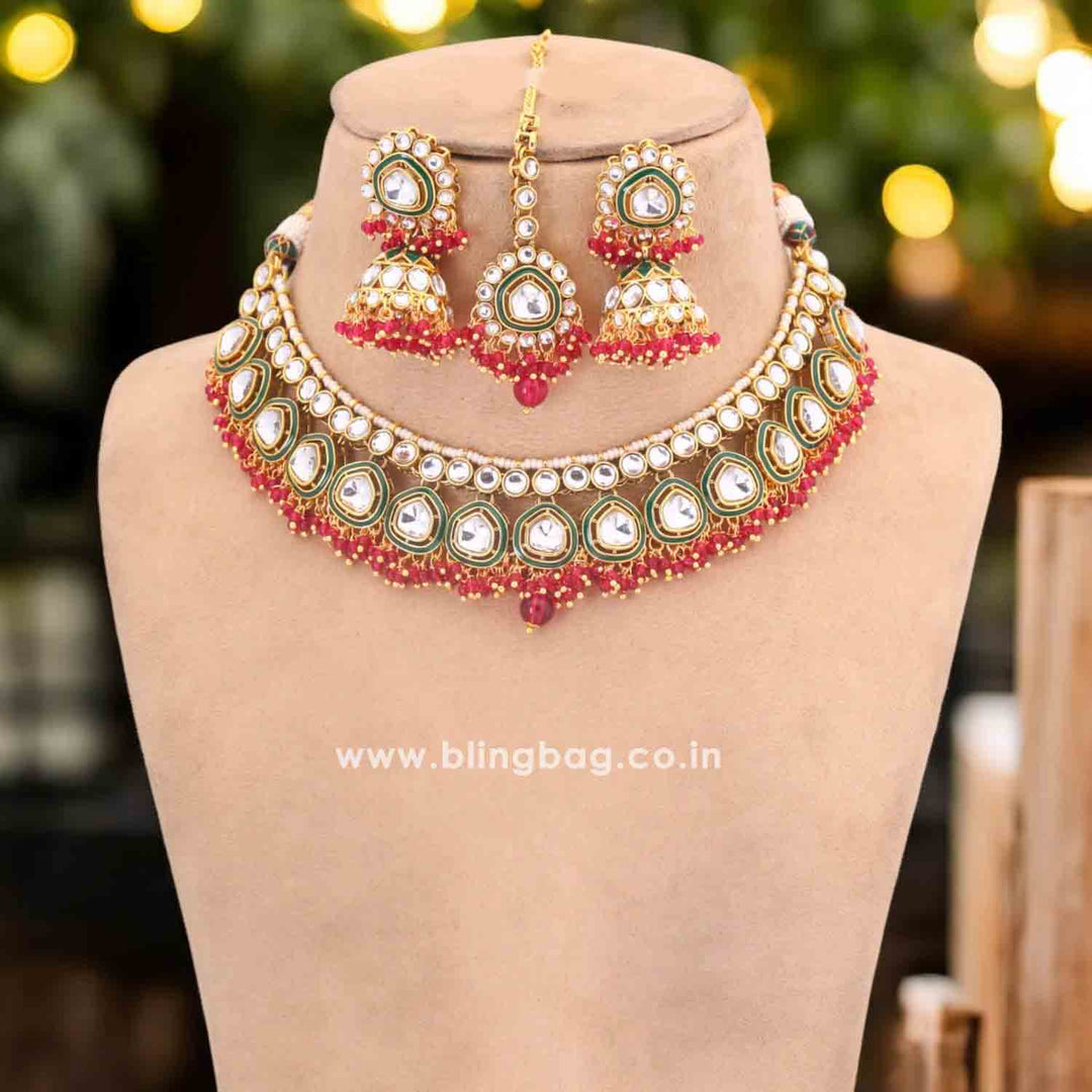 Rani Arohi Kundan Jewellery Set