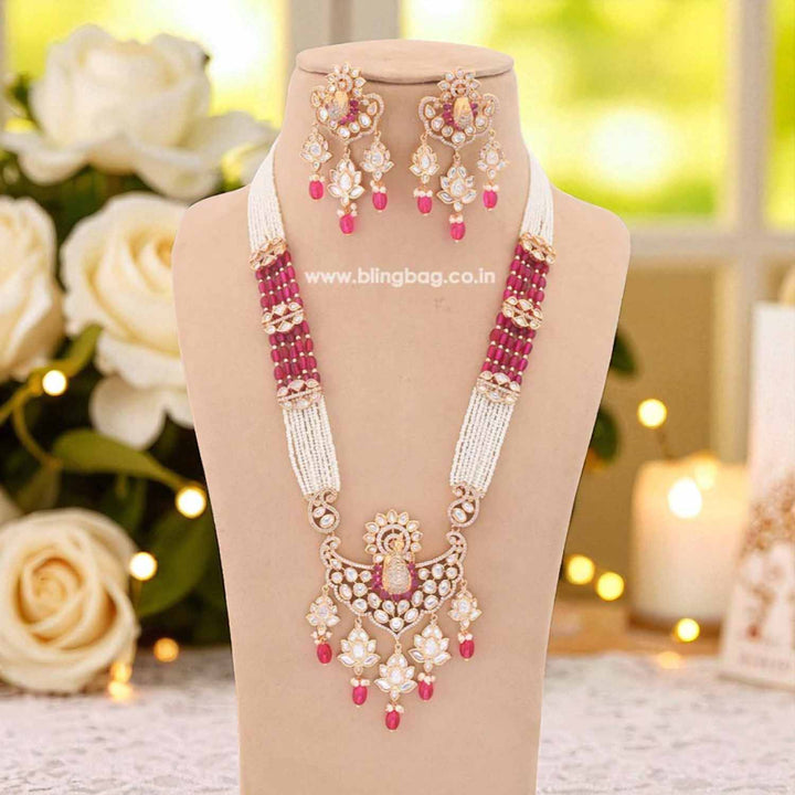 Rani Asna Kundan Jewellery Set - EOSS