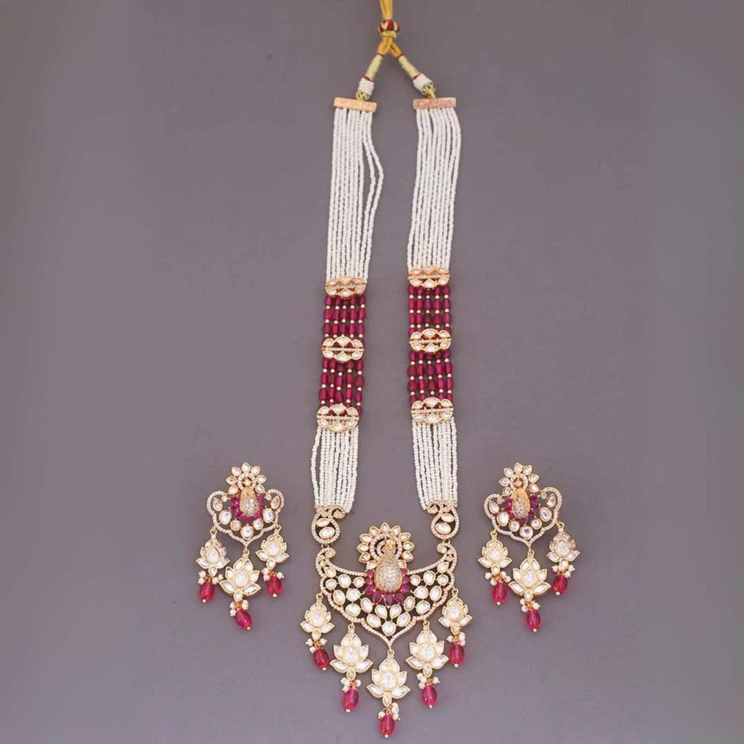 Rani Asna Kundan Jewellery Set - EOSS