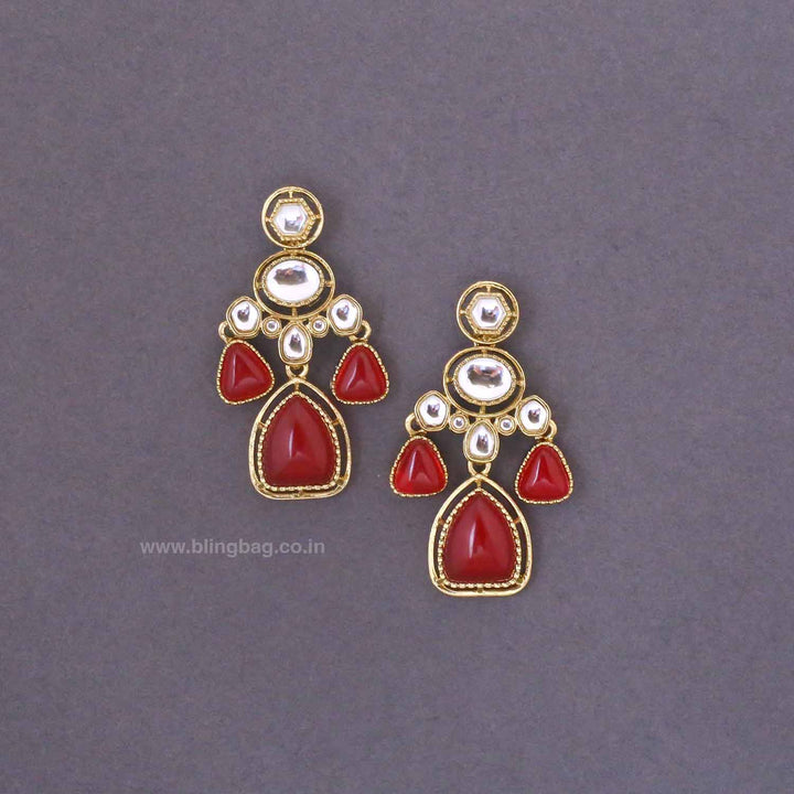 Ruby Ayati Danglers