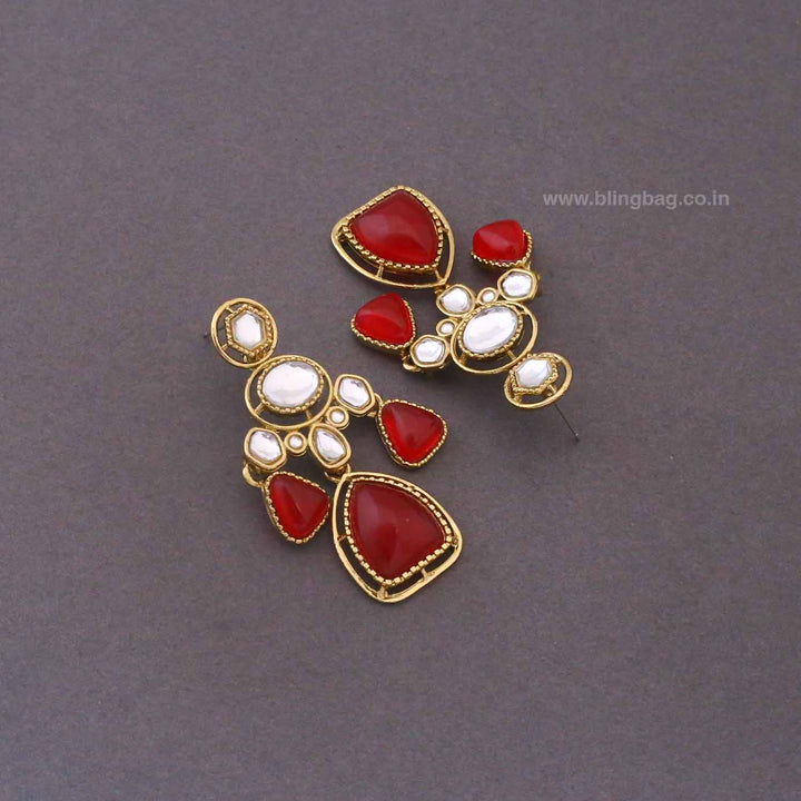 Ruby Ayati Danglers