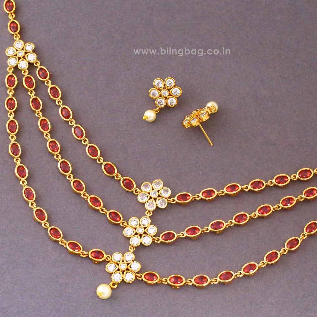Rani Baani Antique Jewellery Set- New Arrival
