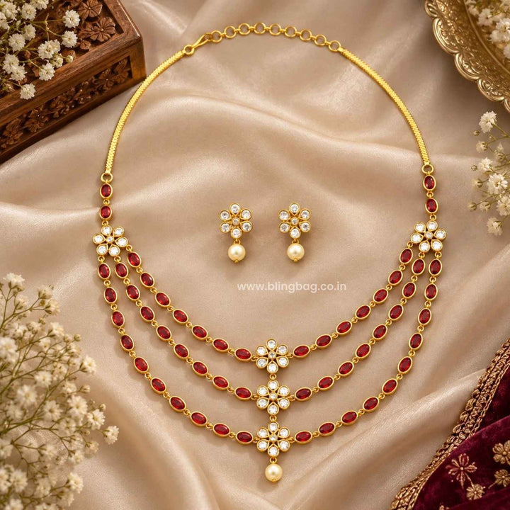 Rani Baani Antique Jewellery Set- New Arrival