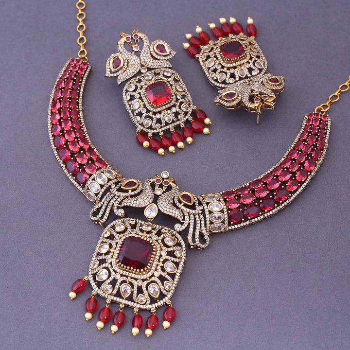 Rani Baccy Hasli Victorian Jewellery Set - New Arrival