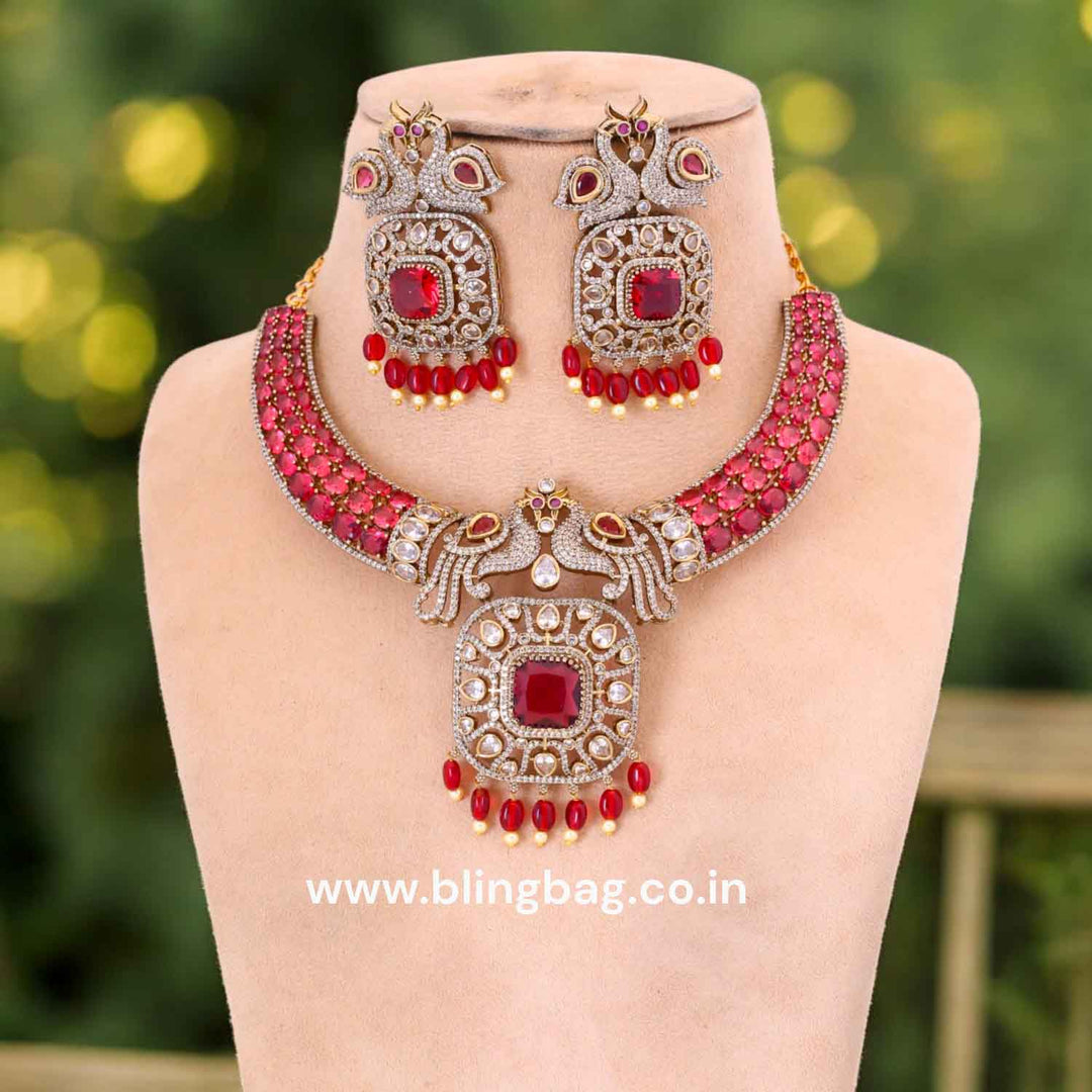 Rani Baccy Hasli Victorian Jewellery Set - New Arrival