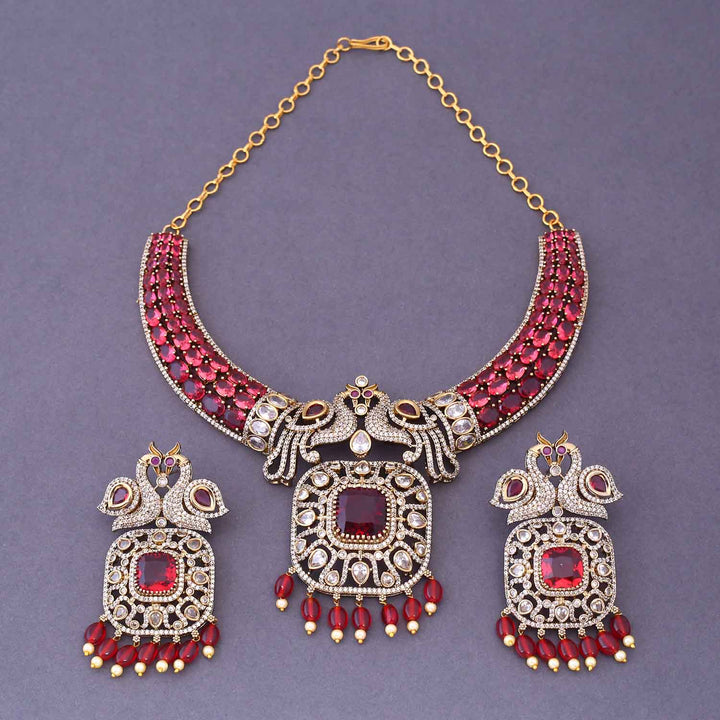 Rani Baccy Hasli Victorian Jewellery Set - New Arrival