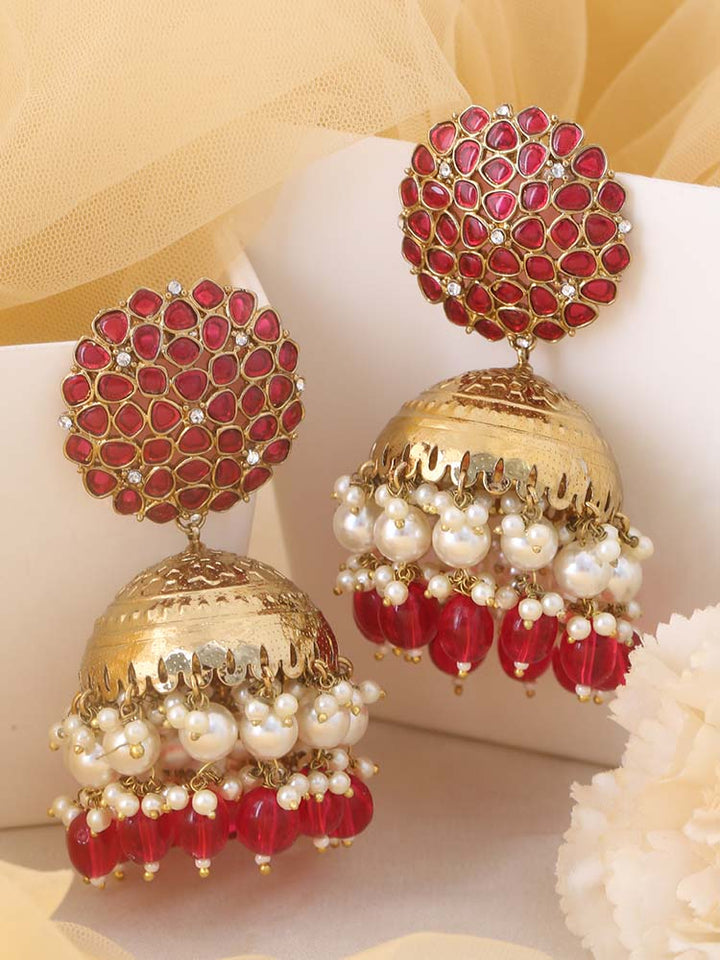 Rani Bhanupria Jhumkis