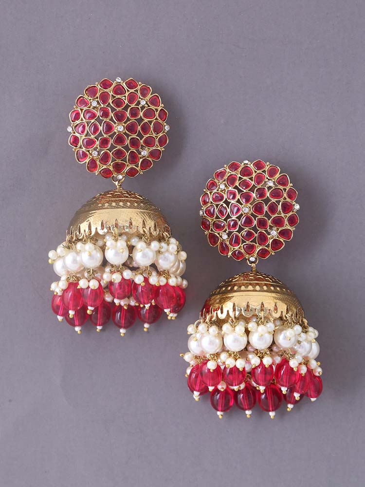 Rani Bhanupria Jhumkis