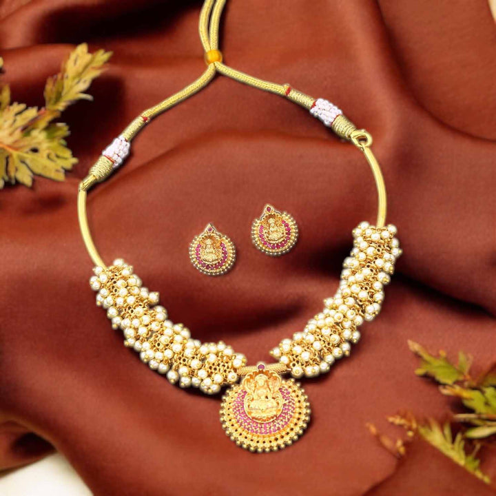 Rani Bijnathi Temple Jewellery Set-New Arrival