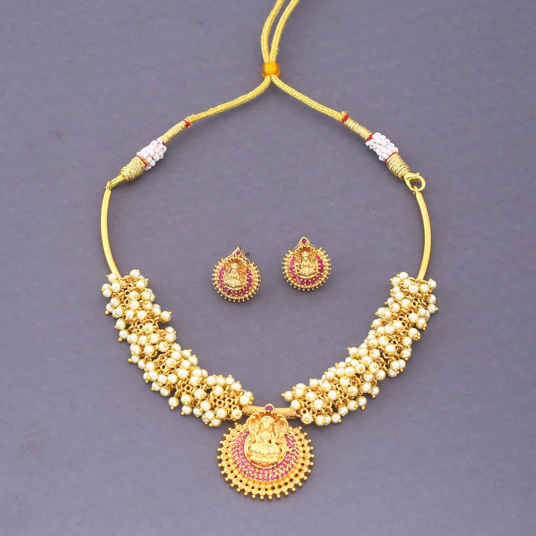 Rani Bijnathi Temple Jewellery Set-New Arrival