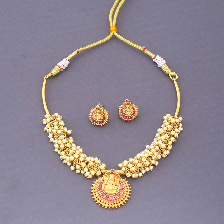 Rani Bijnathi Temple Jewellery Set-New Arrival