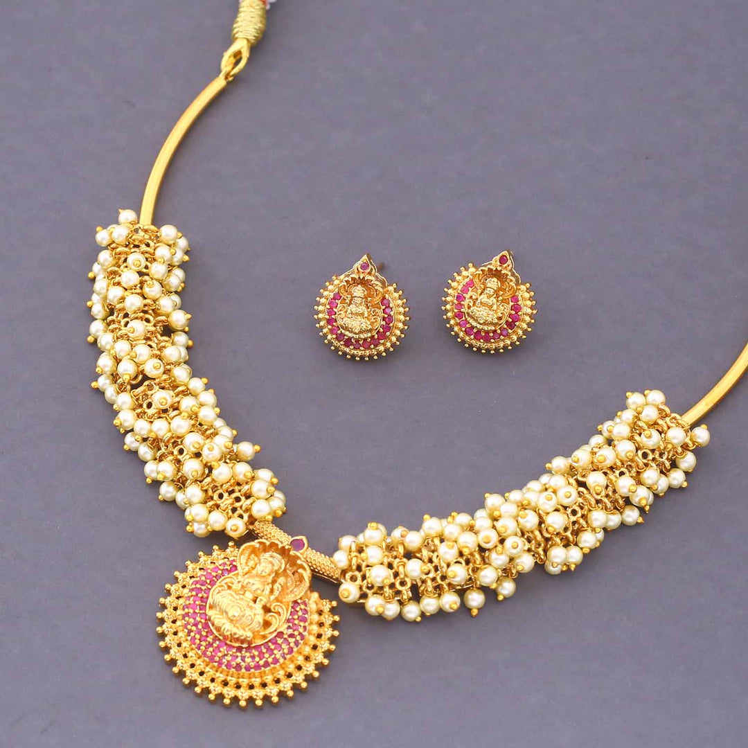 Rani Bijnathi Temple Jewellery Set-New Arrival
