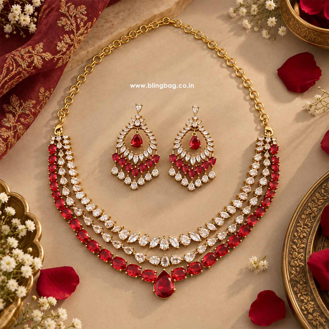 Rani Bloom Victorian Jewellery Set - New Arrival