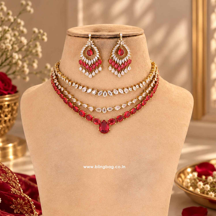 Rani Bloom Victorian Jewellery Set - New Arrival