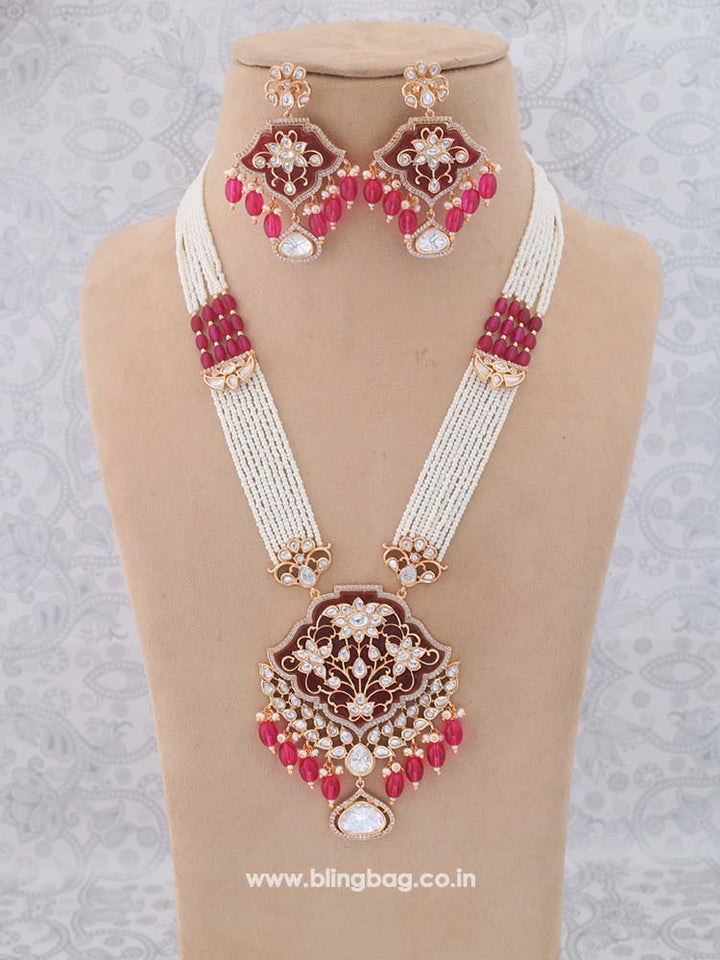 Rani Caric Kundan Jewellery Set - EOSS