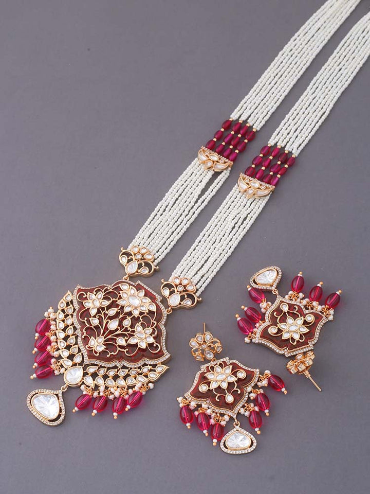 Rani Caric Kundan Jewellery Set - EOSS