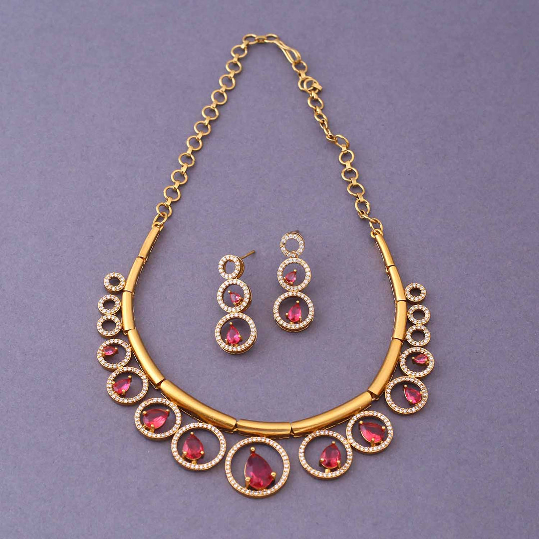 Rani Chaitani Antique Jewellery Set- New Arrival