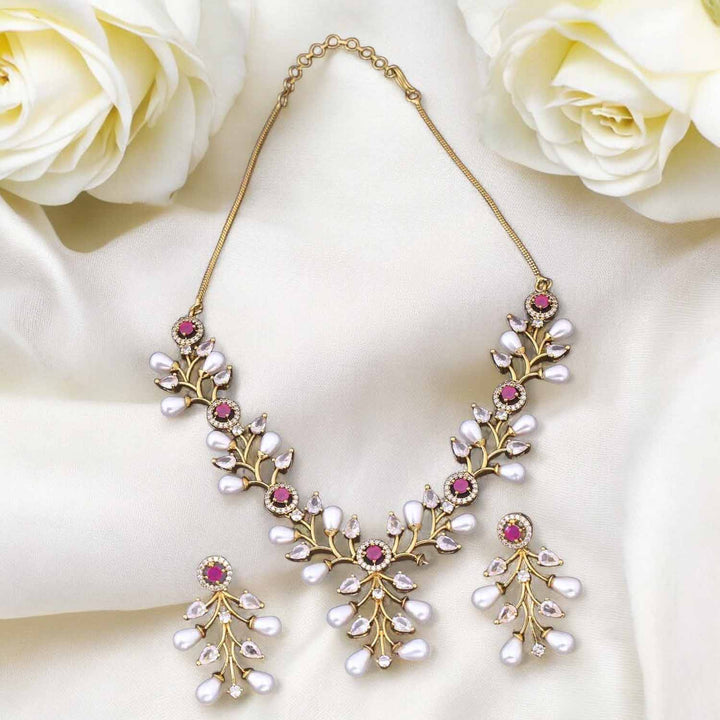 Rani Charvi Victorian Jewellery Set - New Arrival