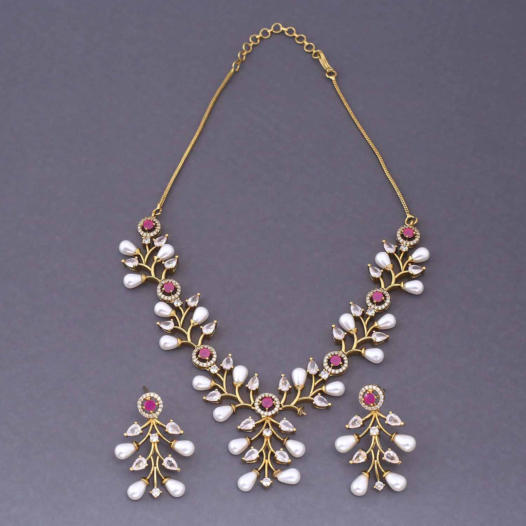 Rani Charvi Victorian Jewellery Set - New Arrival