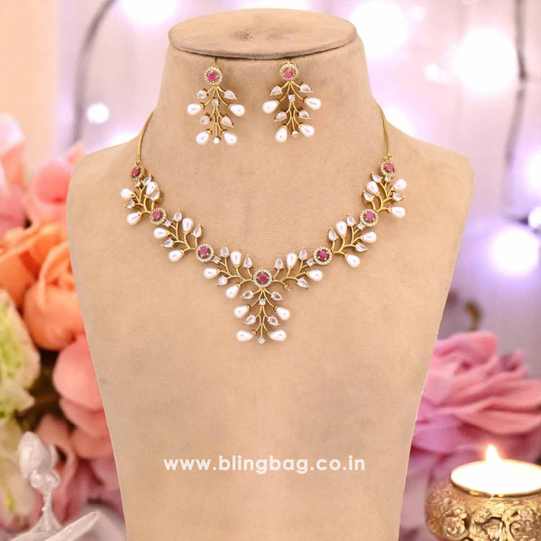 Rani Charvi Victorian Jewellery Set - New Arrival