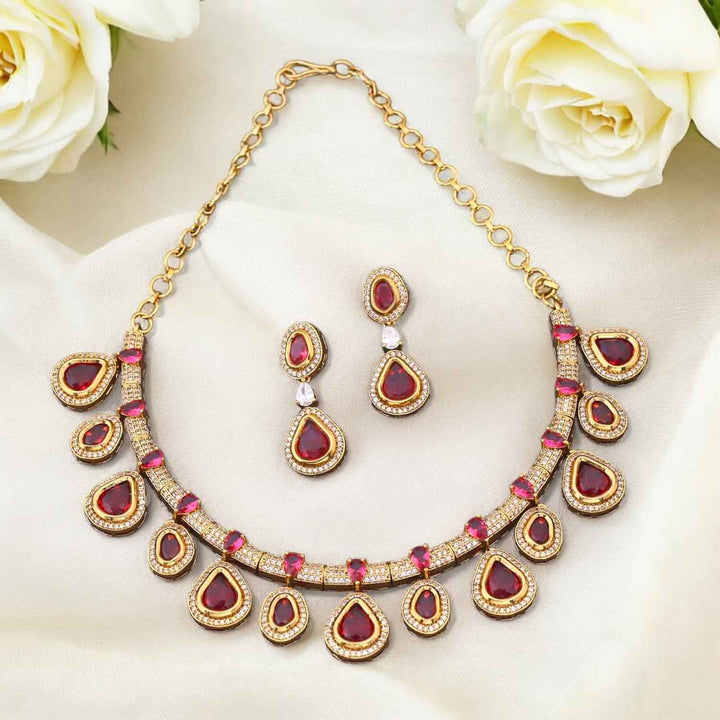 Rani Chintz Hasli Victorian Jewellery Set - New Arrival