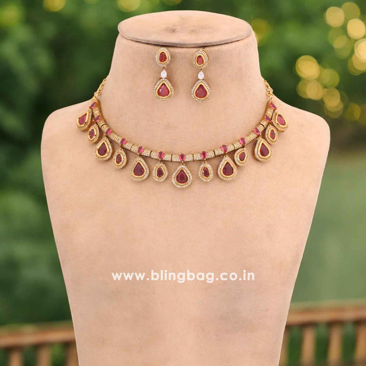 Rani Chintz Hasli Victorian Jewellery Set - New Arrival