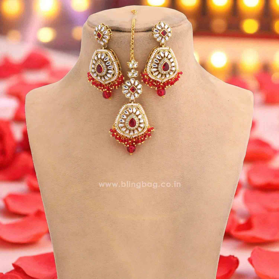 Rani Dakshina Kundan Jewellery Set