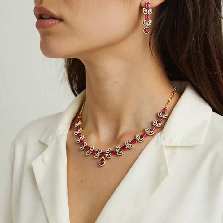 Rani Delina Victorian Jewellery Set- New Arrival